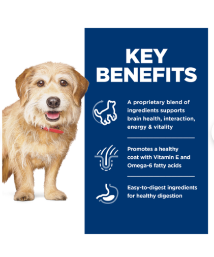 Hills Sd Adult 7+ Senior Vitality Small & Mini 3.5 Lb/ 1.58 kg