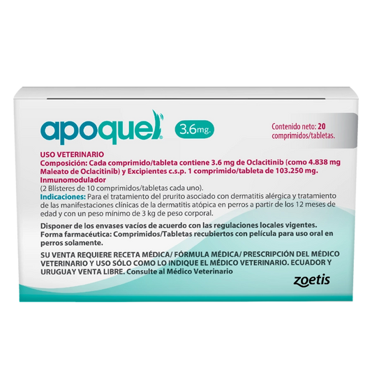 Apoquel x 3.6 MG ( 1 Pastilla )