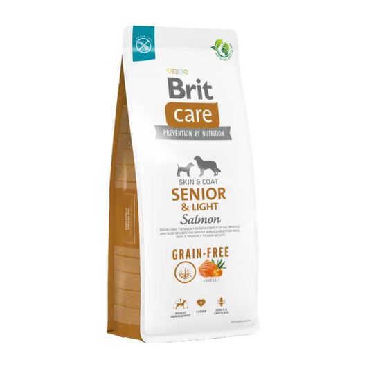 Brit Care Senior & Light Grain Free All Breeds Salmon