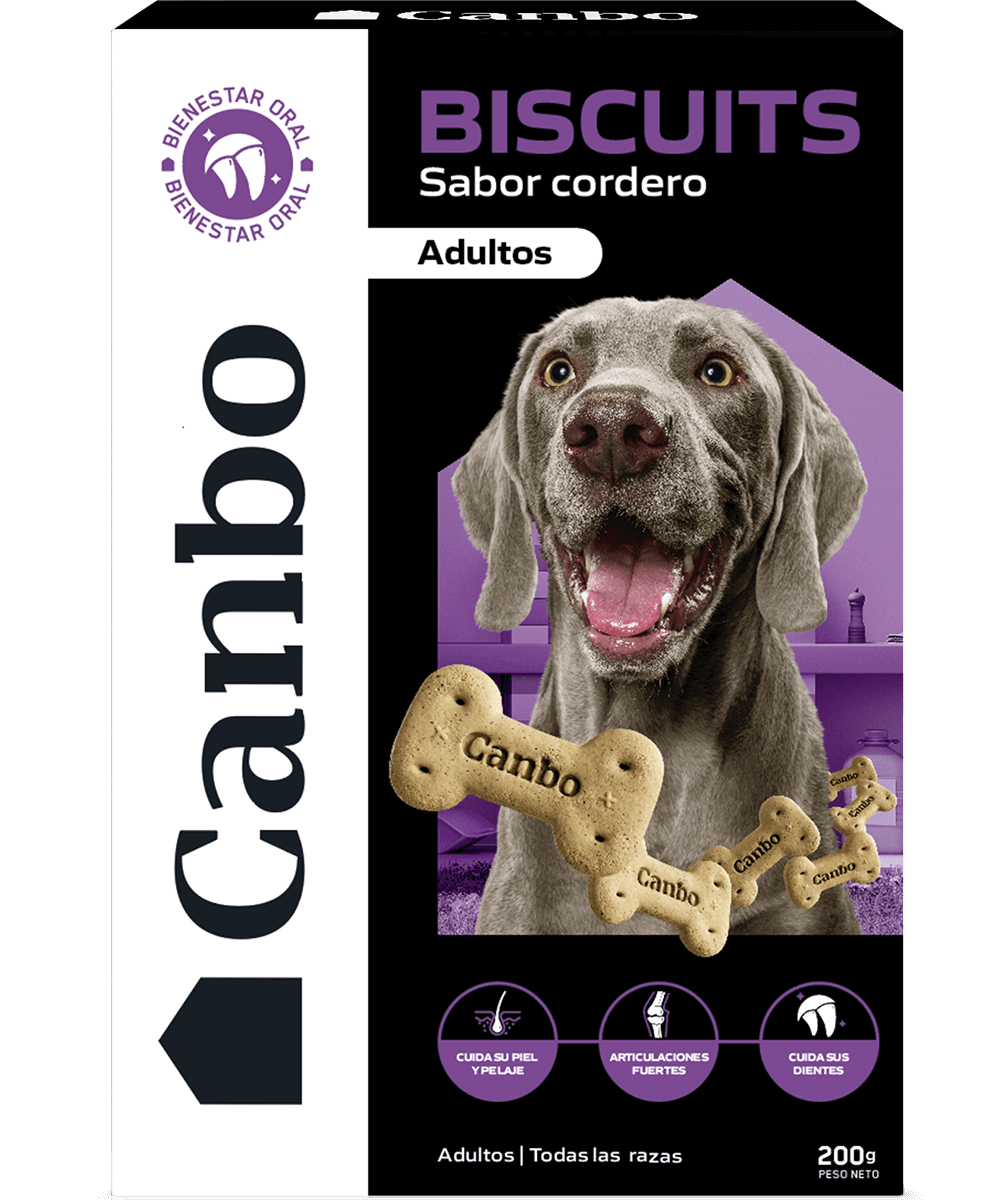 Canbo Biscuits Adultos sabor Cordero