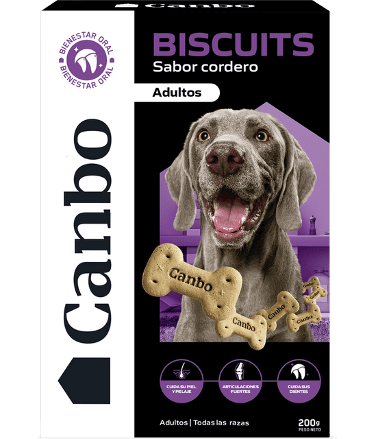 Canbo Biscuits Adultos sabor Cordero
