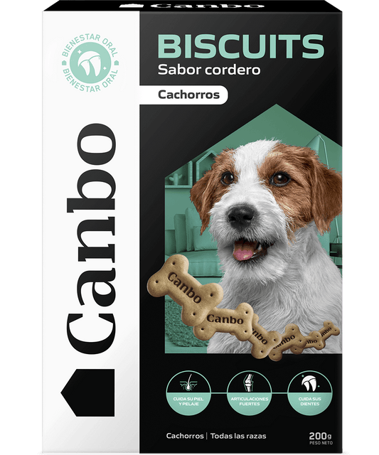 Canbo Biscuits Cachorros sabor Cordero