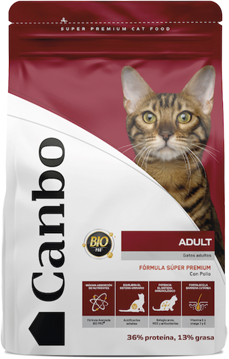Canbo Cat Pollo Todas Las Razas Adulto