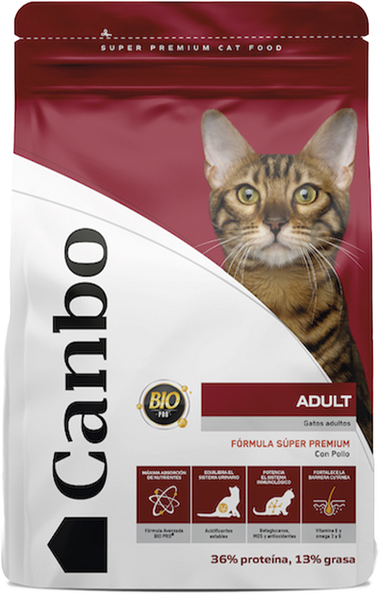 Canbo Cat Pollo Todas Las Razas Adulto