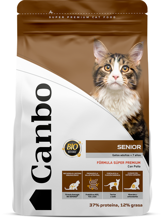 Canbo Cat Pollo Todas Las Razas Senior
