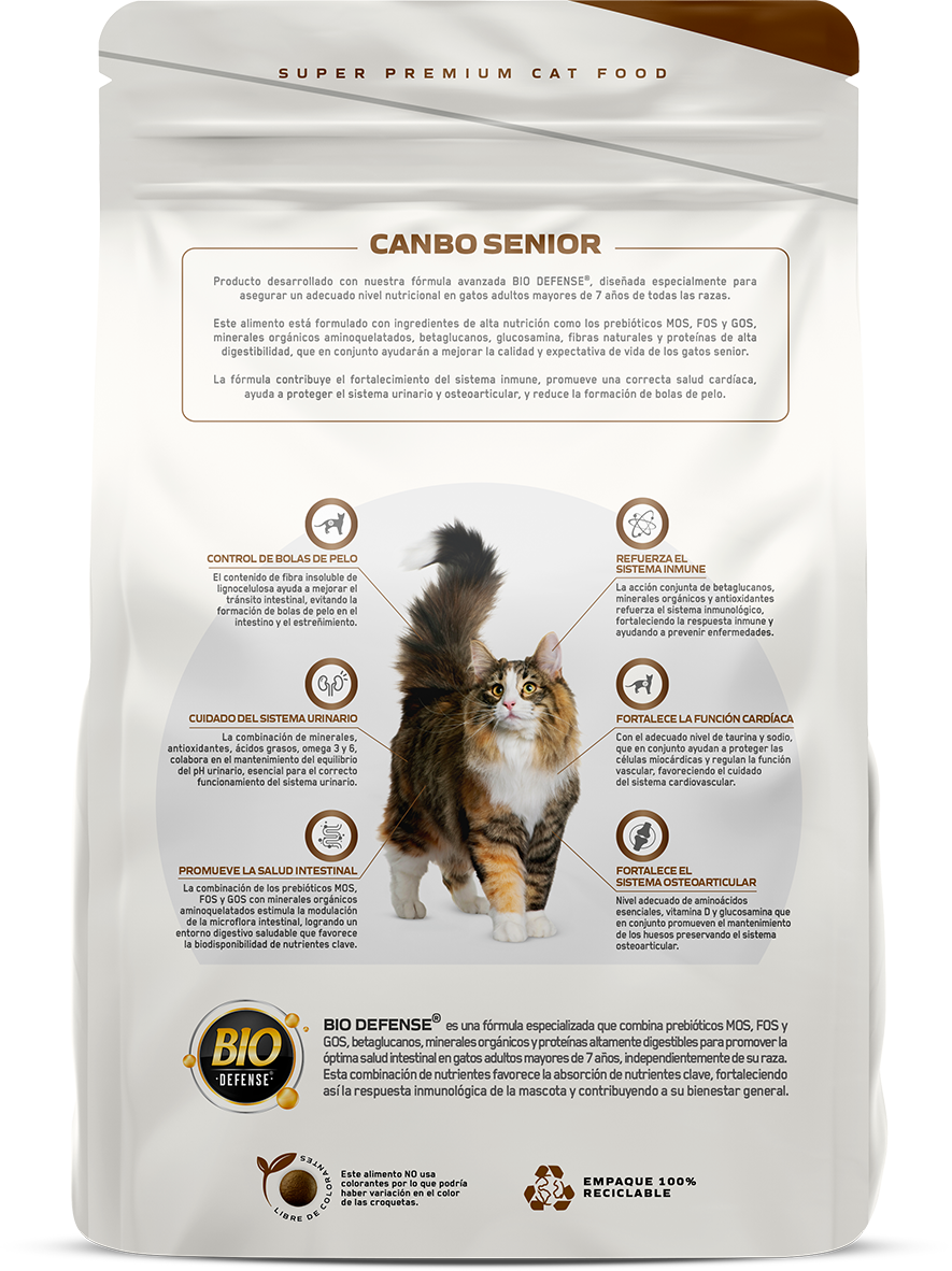 Canbo Cat Pollo Todas Las Razas Senior