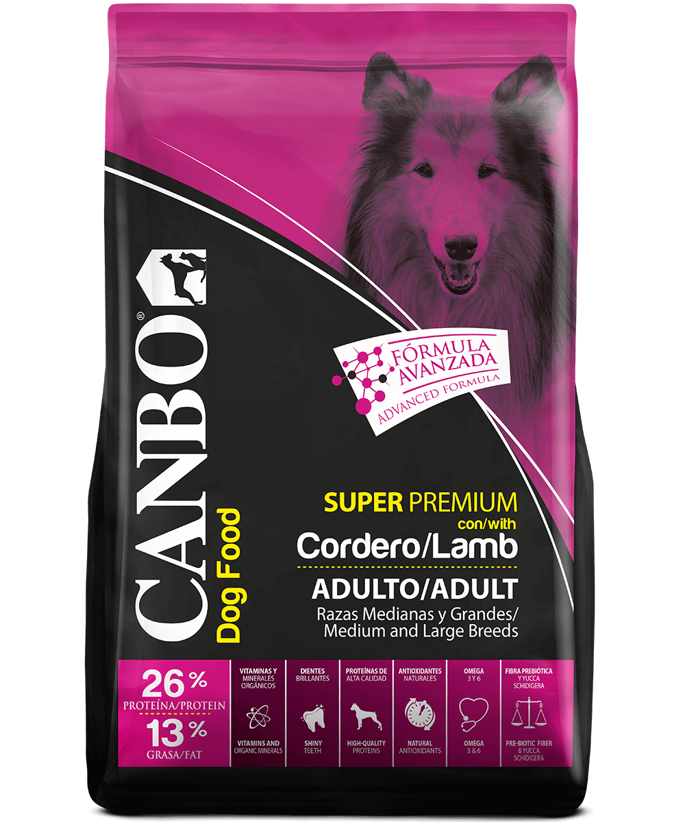 Canbo Adulto Cordero Razas Med/Gran Alimento Seco Perro