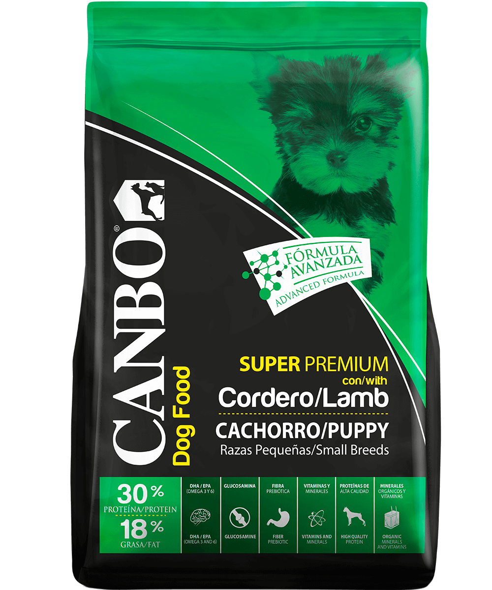 Canbo Cachorro Cordero Razas Pequeñas Alimento Seco Perro