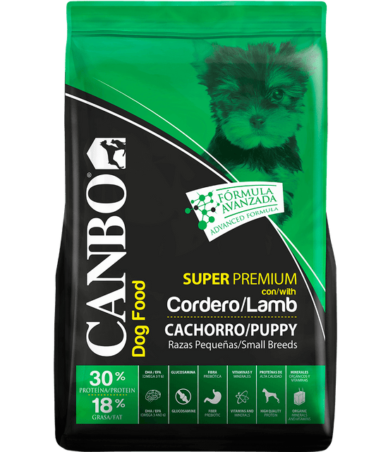Canbo Cachorro Cordero Razas Pequeñas Alimento Seco Perro