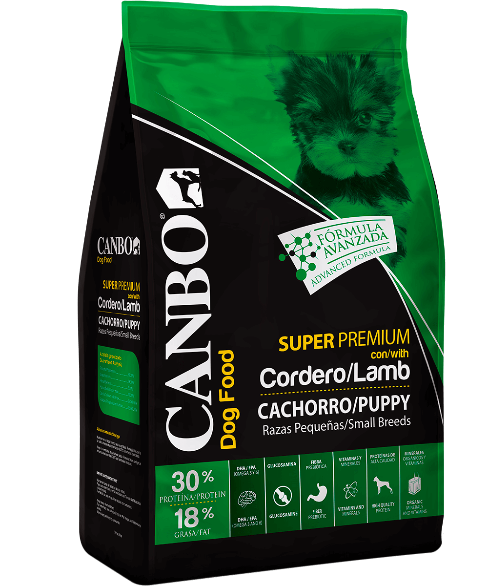 Canbo Cachorro Cordero Razas Pequeñas Alimento Seco Perro