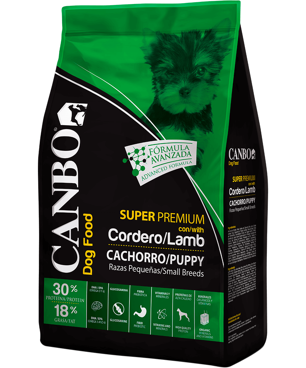 Canbo Cachorro Cordero Razas Pequeñas Alimento Seco Perro