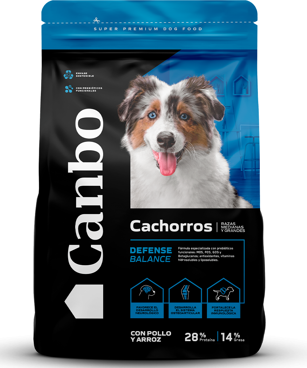 Canbo Dog Food Cachorros Sb Pollo Razas Medianas Y Grandes Alimento Seco Perro