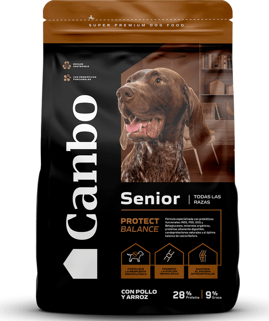 Canbo Dog Food Senior Sb Pollo Todas Las Razas Alimento Seco Perro