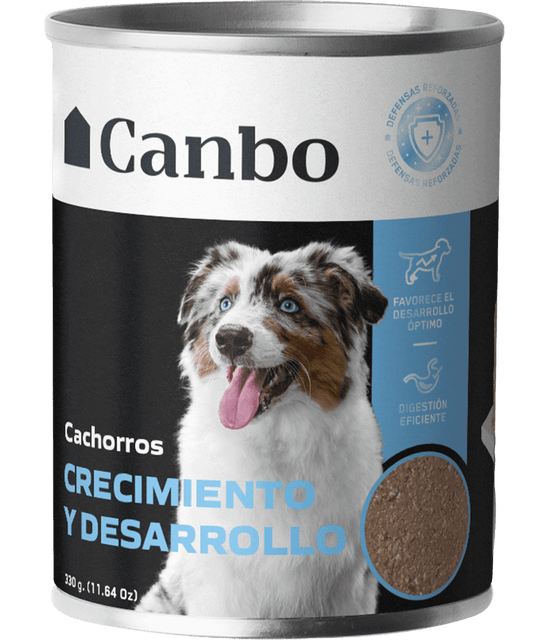 Canbo Dog Pate Crecimiento Y Desarrollo Cachorros  330 gr