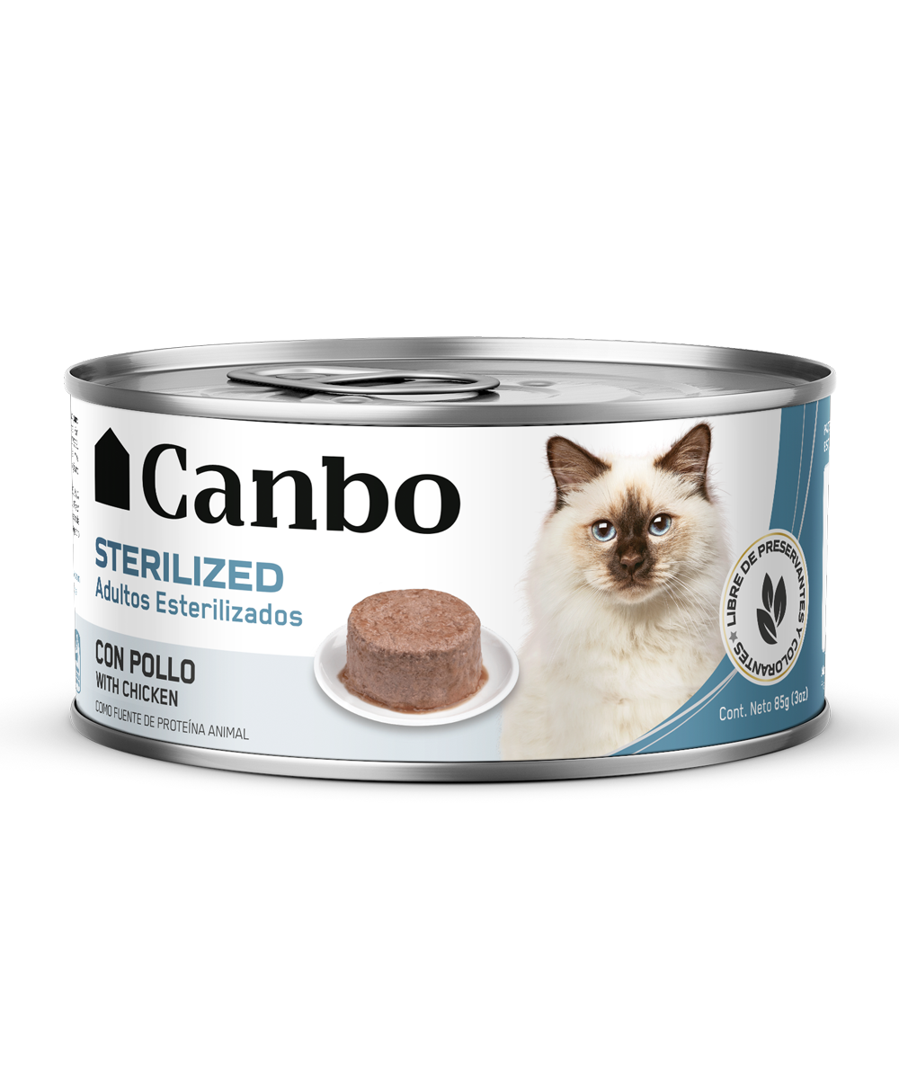 Canbo Cat Pate Esterilizados Adulto Lta 85Gr