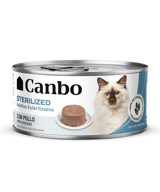 Canbo Cat Pate Esterilizados Adulto Lta 85Gr