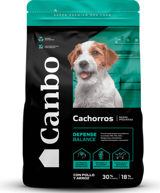 Canbo Dog Food Cachorros Sb Pollo Razas Pequeñas Alimento Seco Perro