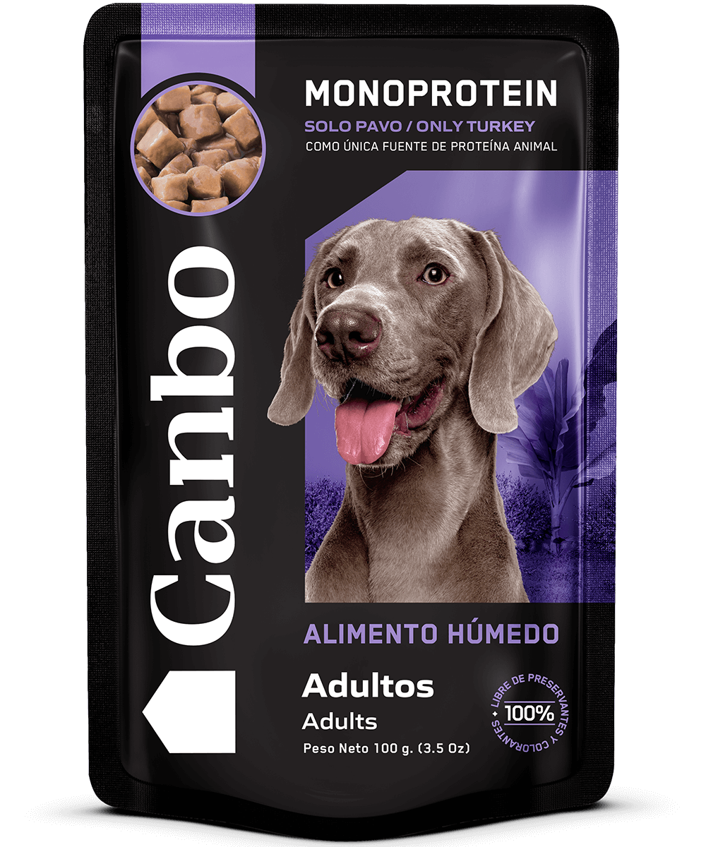 Canbo Perro Trocitos Adulto en Salsa de Pavo 100 gr