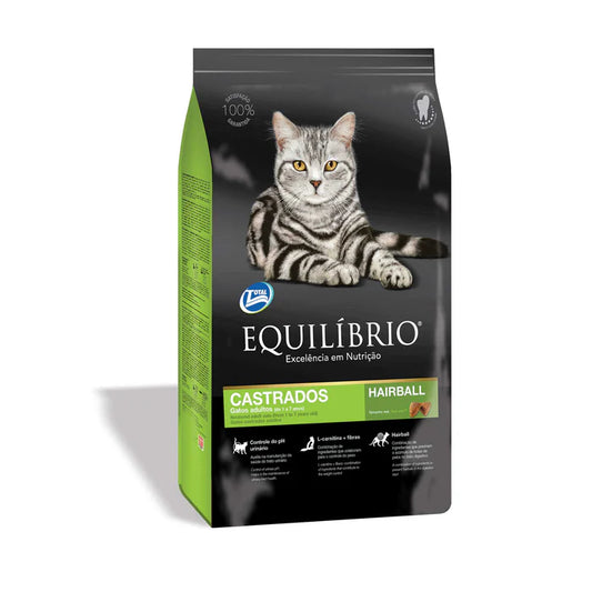 Equilibrio Gatos Castrados (1 A 7 Años) X 7.5 Kg Alimento Seco Gato