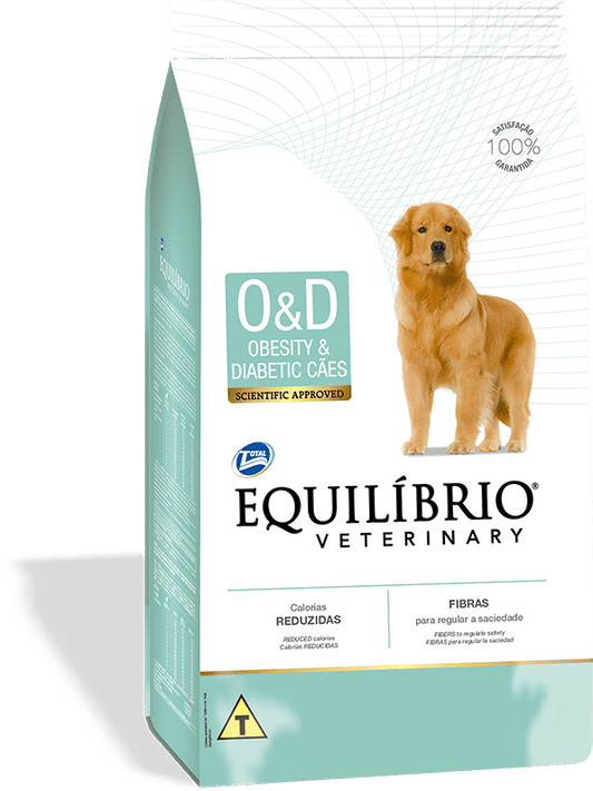 Equilibrio Veterinary Dog Obesity & Diabetic Od Obesidad Y Diabetes Alimento Medicado Perro