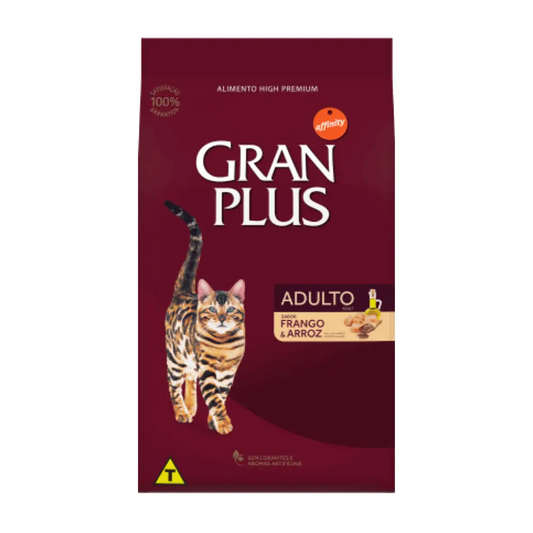 GRAN PLUS pollo y arroz para gatos adultos