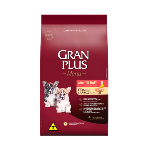 Gran Plus Cachorro Mini Pollo & Arroz 10 Kg