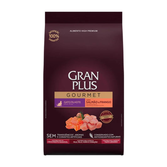 Gran Plus Gourmet Salmón y Pollo – Gatitos pequeños