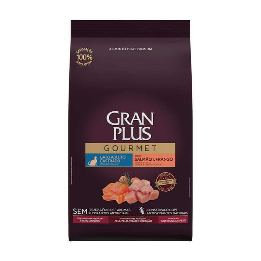 Gran Plus Gourmet Salmón y Pollo – Gatos castrados
