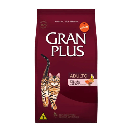 Gran Plus salmón y arroz – Alimento para gatos adultos
