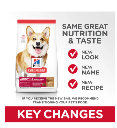 Hill's Science Diet Adult Small Bites, cordero y arroz