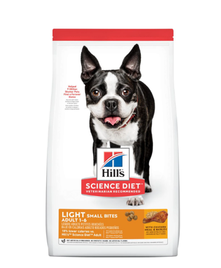 Hills Sd Adult Light Small Bites Razas Pequeñas Alimento Seco Perro
