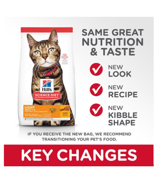 Hills Sd Adult Light Alimento Seco Gato