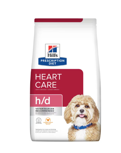 Hills Pd H/D Dry Cuidado Cardiaco Alimento Medicado Perro