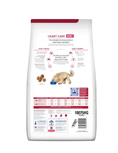 Hills Pd H/D Dry Cuidado Cardiaco Alimento Medicado Perro