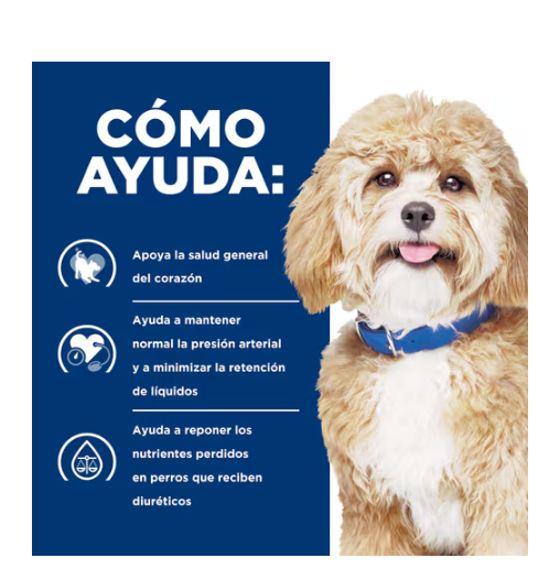 Hills Pd H/D Dry Cuidado Cardiaco Alimento Medicado Perro