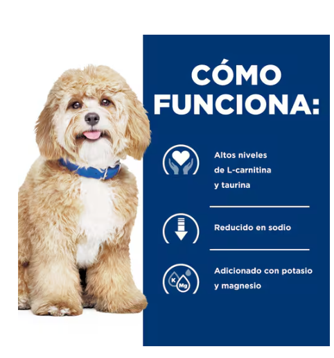 Hills Pd H/D Dry Cuidado Cardiaco Alimento Medicado Perro