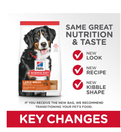 Hills SD Adult Lamb & Rice Large Breed 33 lb Adulto Raza grande Cordero y arroz 14.96 Kg