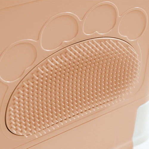 Arenero Portátil y Plegable para Gatos  - Comodidad y Limpieza en un solo diseño