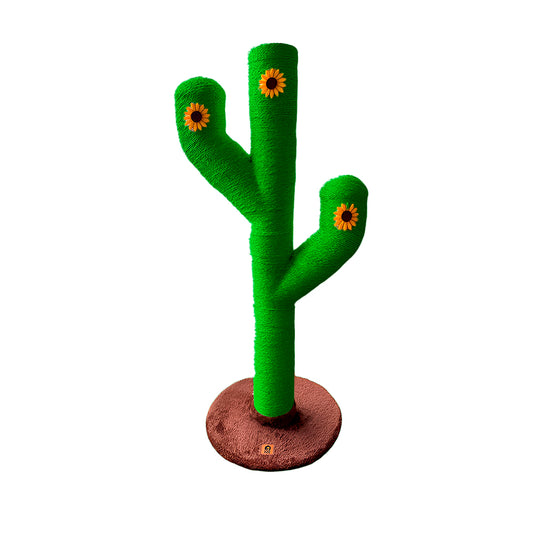 Maxi cactus rascador verde 105 cm
