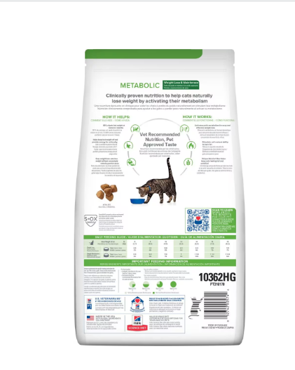 Hills PD Metabolic 4 lb Metabólico 1.81 Kg