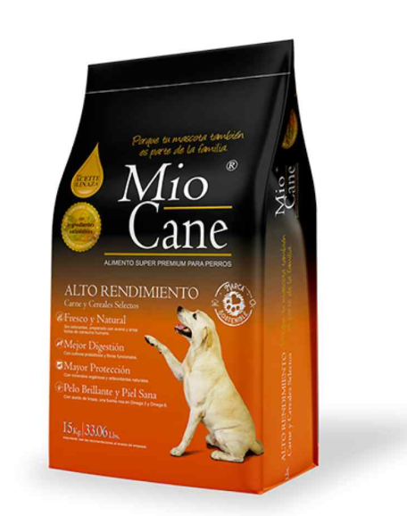 Mio Cane Super Premium Alto Rendimiento Alimento Seco Perro