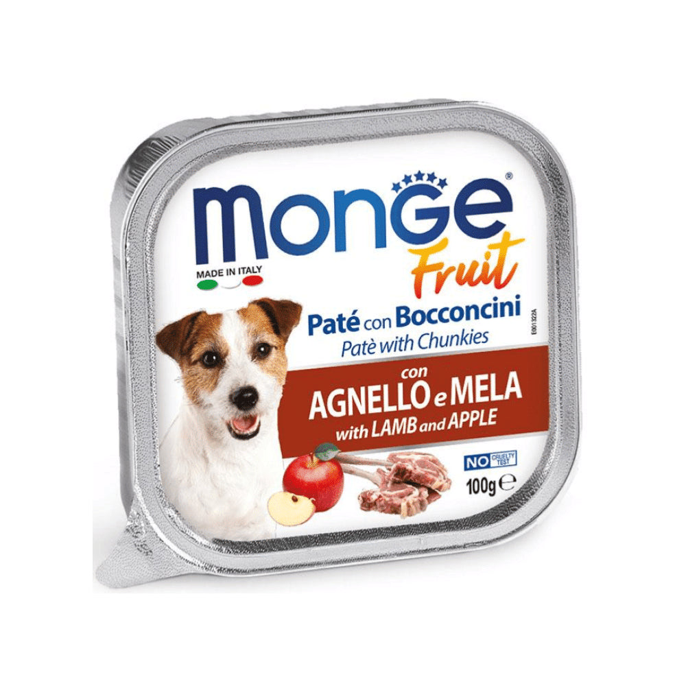 Monge Fruit Cordero y Manzana x 100gr – Paté