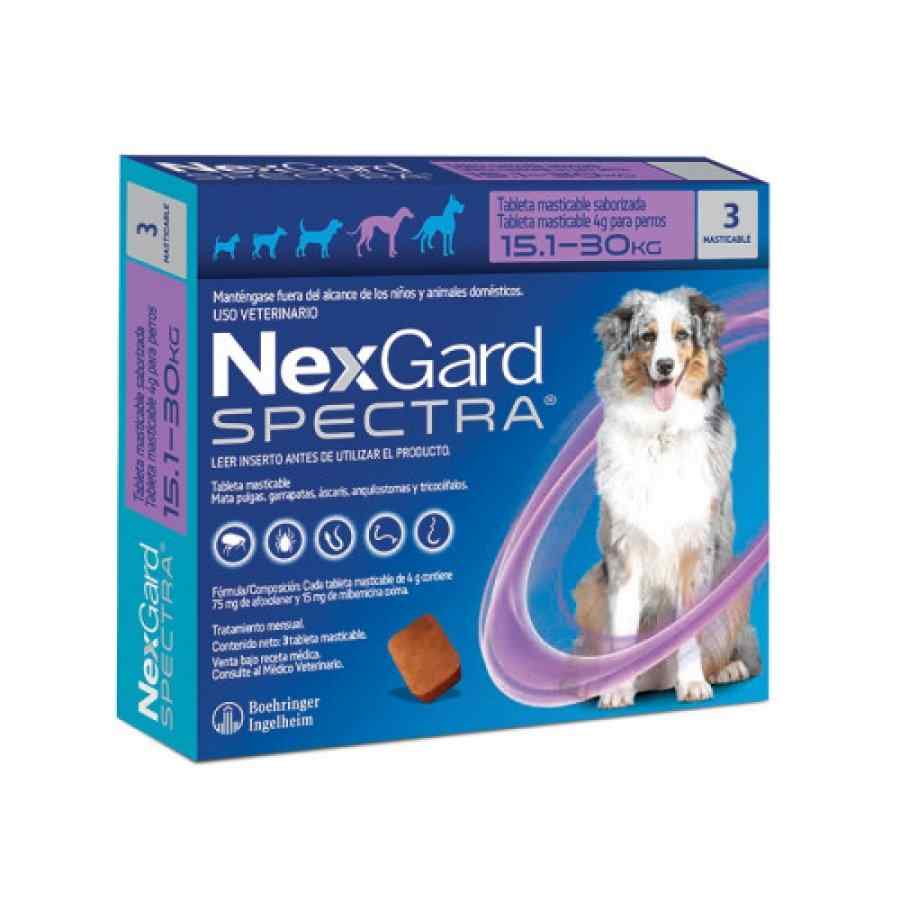 NEXGARD SPECTRA Antipulgas perros de 15-30kg