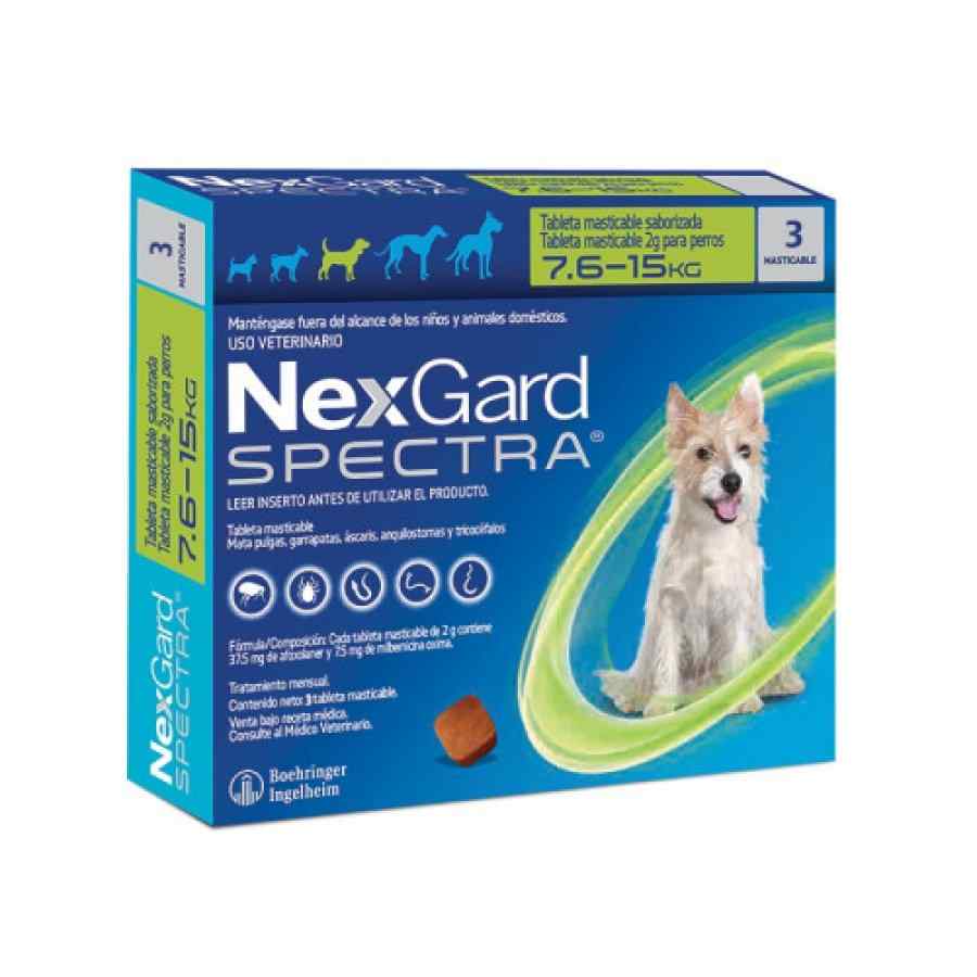 NEXGARD SPECTRA Antipulgas perros de 7.6-15kg