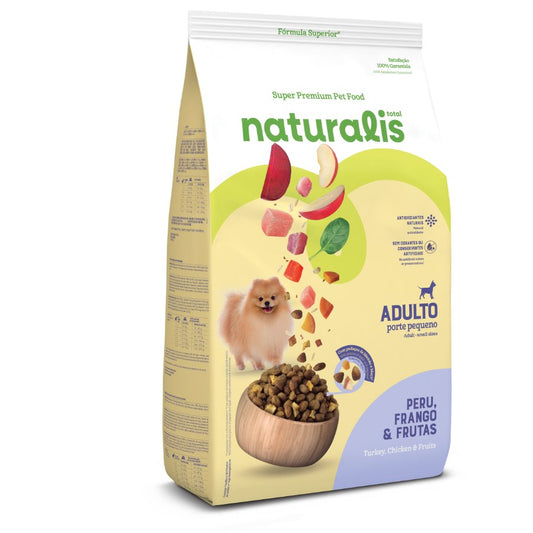 Naturalis Adulto Razas Pequeñas Pavo, Pollo y Frutas