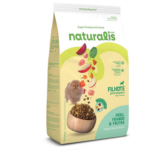 Naturalis Cachorro Pavo, Pollo y Frutas 2.5 Kg - Todas las Razas