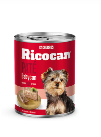 Ricocan Cachorro Paté Babycan 312 g