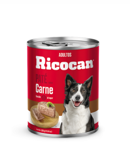 Ricocan Adulto Paté de Carne 312 g