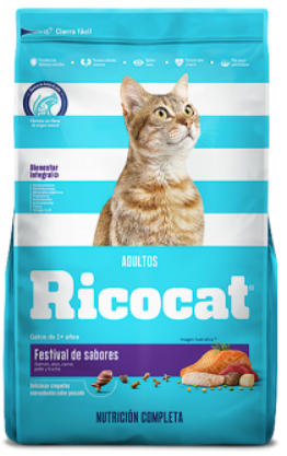 Ricocat Adultos Festival De Sabores Alimento Seco Gato