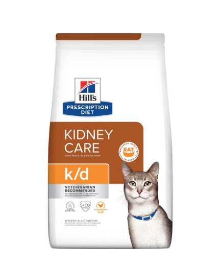 Hills PD k/d Dry 4 lb Cuidado de Riñón 1.81 Kg